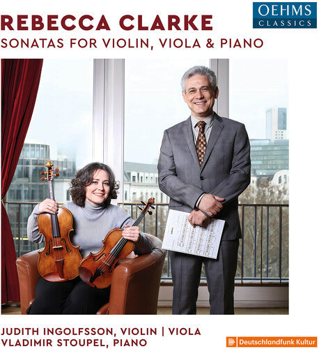 Clarke / Ingolfsson / Stoupel - Sonatas For Violin Viola & Piano - Music CD