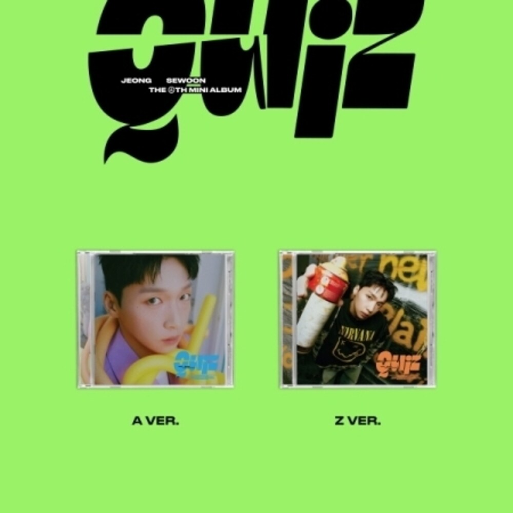 Jeong Se Woon - Quiz - Jewel Case Version (Post) (Phob) (Phot) Music CD