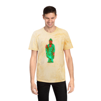Grand Honor Buddha Watermelon Industrial Dye Premium T-Shirt
