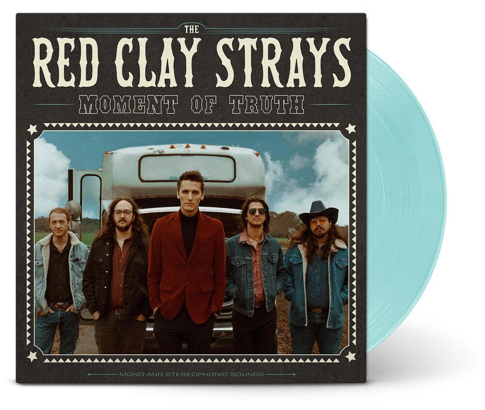 The Red Clay Strays - Moment Of Truth [Sea Glass LP] Vinyl Record