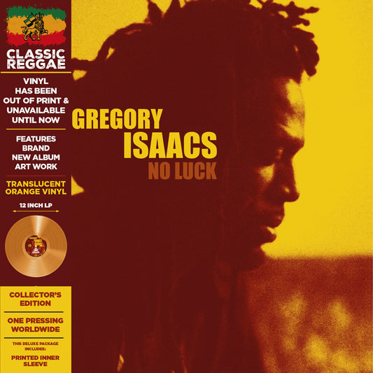 Gregory Isaacs - No Luck [Colored Vinyl] [Deluxe] [Limited Edition] (Org) [Reissue] Vinyl Record