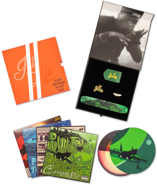 Currensy ( Curren$Y ) - Jet Life: The Pilot Talk Collection (Blue) (Box) [LP] Vinyl Record