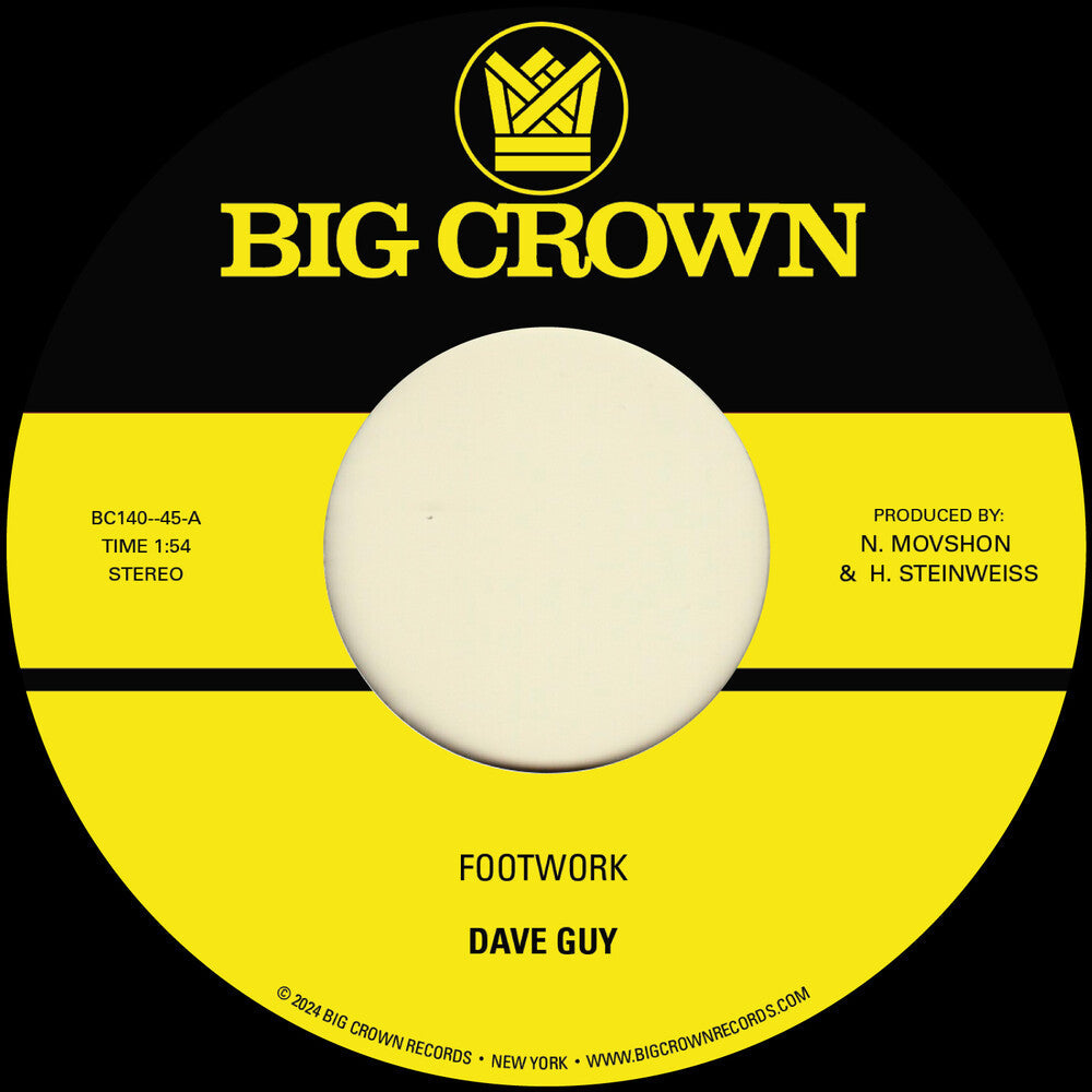 Dave Guy - Footwork / Morning Glory [7" Vinyl]