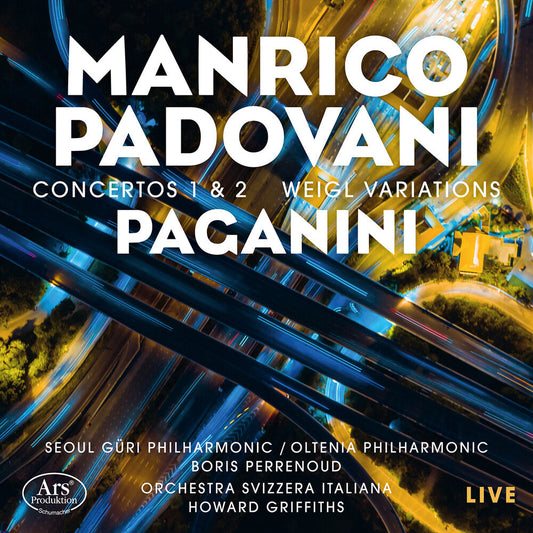 Paganini / Padovani / Oltenia Philharmonic Orch - Paganini Live [CD]