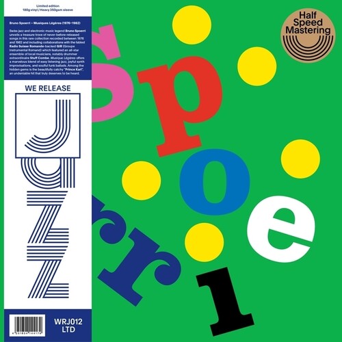 Spoerri,bruno - Musiques Legeres (1976-1982) - Vinyl Record