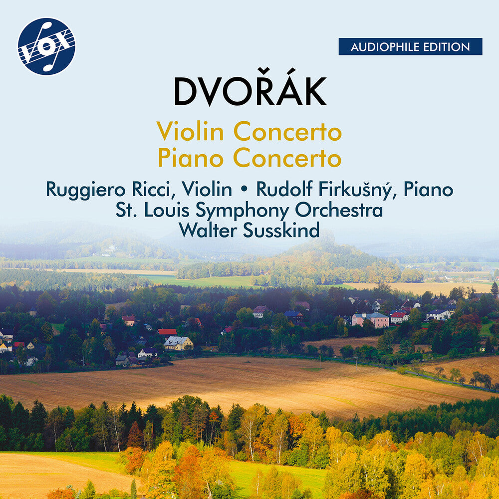 Dvorak / Ricci / Firkusny - Violin Concerto in a Minor Op. 53 Piano Concerto [CD]
