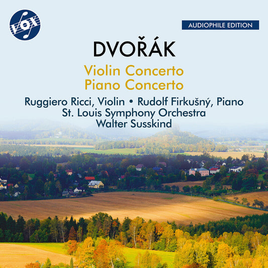 Dvorak / Ricci / Firkusny - Violin Concerto in a Minor Op. 53 Piano Concerto [CD]