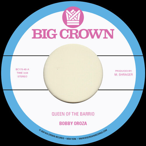 Oroza,bobby - Queen Of The Barrio B/w Goddess - Vinyl Record