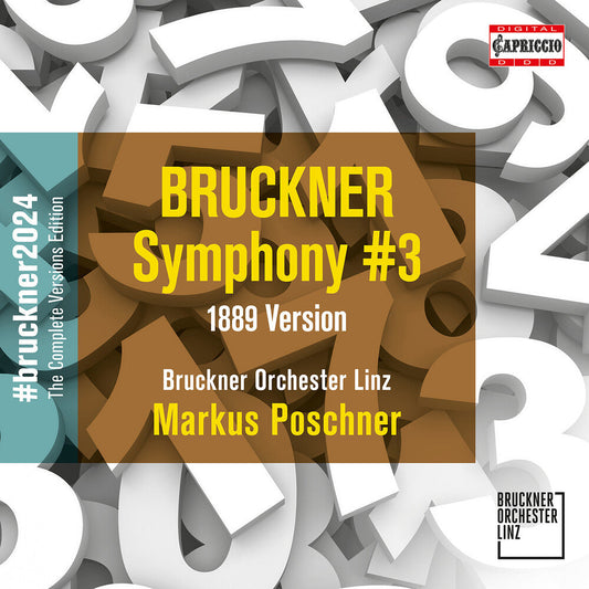 Poschner / Bruckner / Bruckner Orchester Linz - Symphony No. 3 (1889) [CD]
