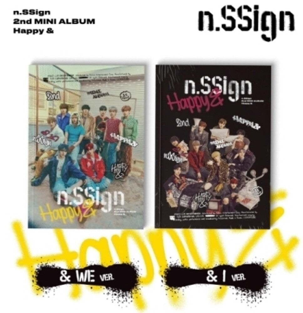 N.Ssign - Happy & - Random Cover (Post) (Stic) (Phob) (Phot) [CD]