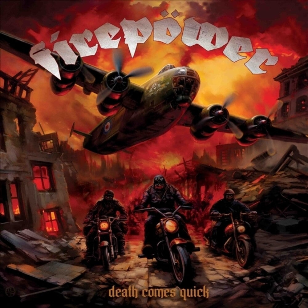 Firepower - Death Comes Quick - Silver Vinyl [LP] Vinyl Record