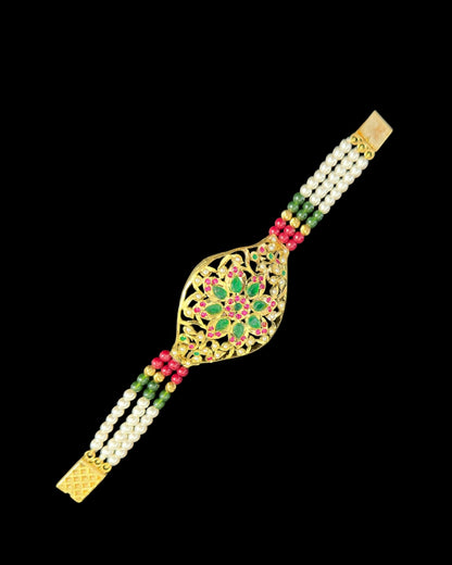 Jadau bracelet - ruby emerald   ( READY TO SHIP )