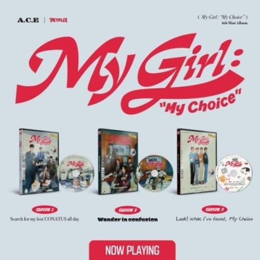 A.C.E - My Girl: My Choice (Stic) (Phob) (Phot) (Asia) Music CD
