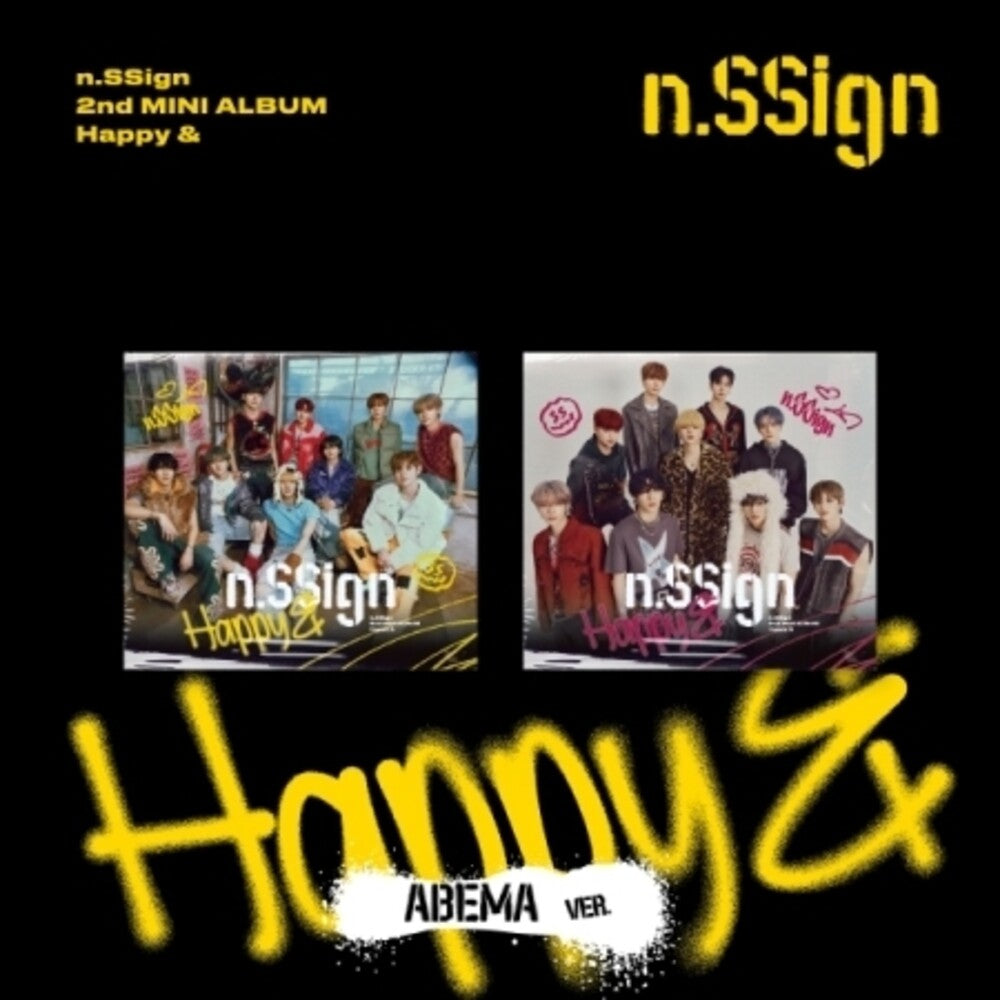 N.Ssign - Happy & - Abema #1 Version - Random Cover (Post) [CD]