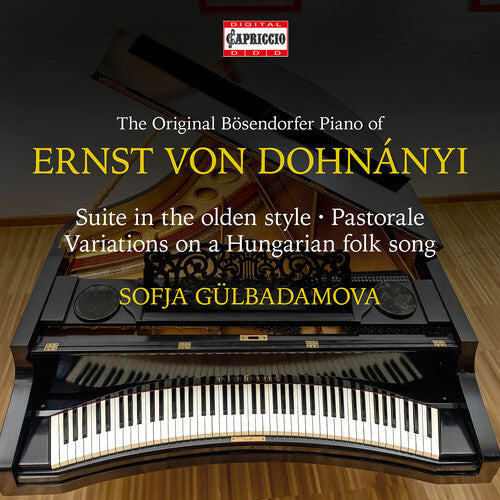 Dohnanyi / Gulbadamova - Piano Works (original Concave Piano, Bosendorfer) - Music CD