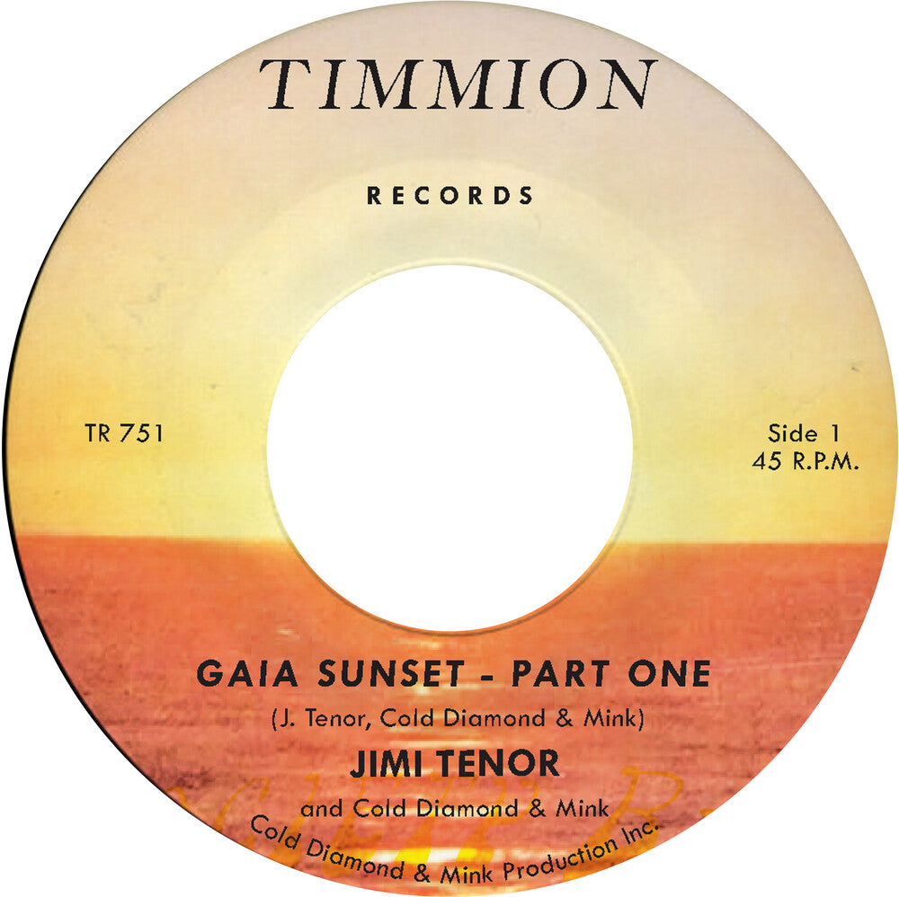 Jimi Tenor  & Cold Diamond & Mink - Gaia Sunset - Yellow [Colored Vinyl] [Clear Vinyl] (Ylw)