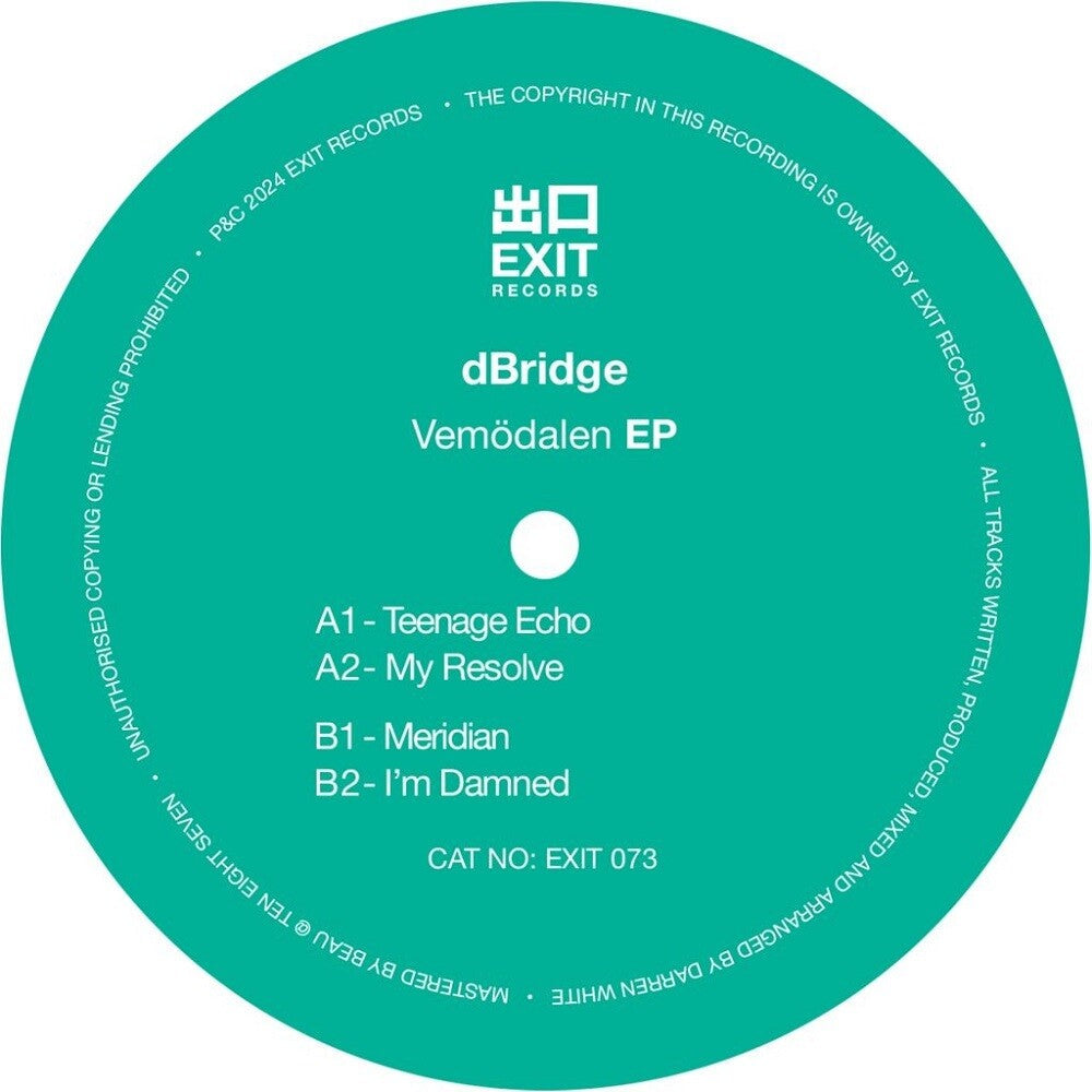 dBridge - Vemodalen [12" Vinyl]