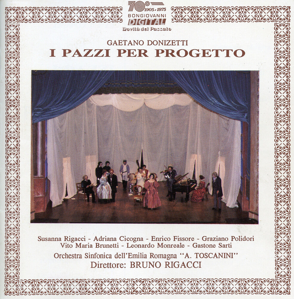 Bruno Rigacci - I Pazzi Per Progetto [CD]