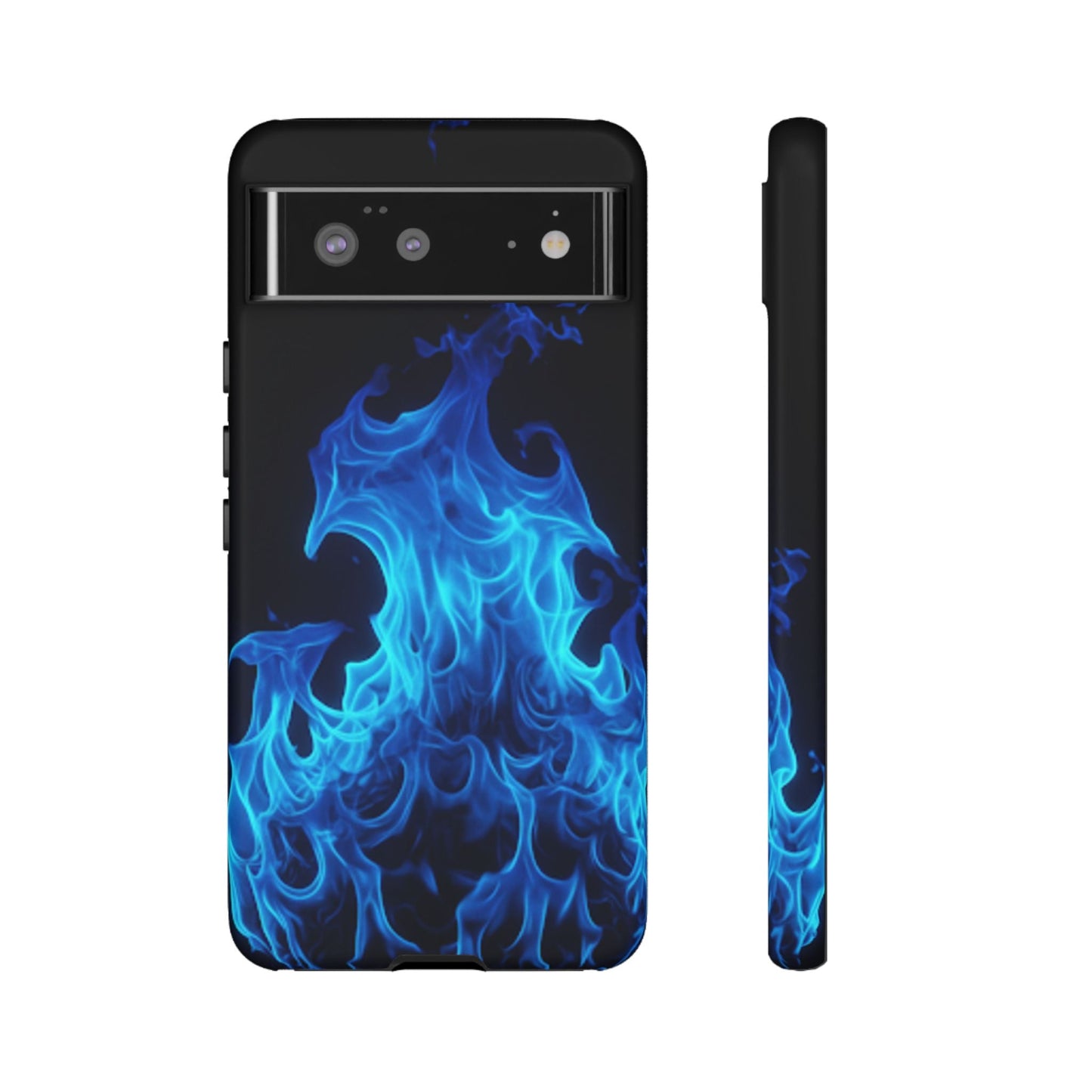 Blue Flames Tough  Phone Case