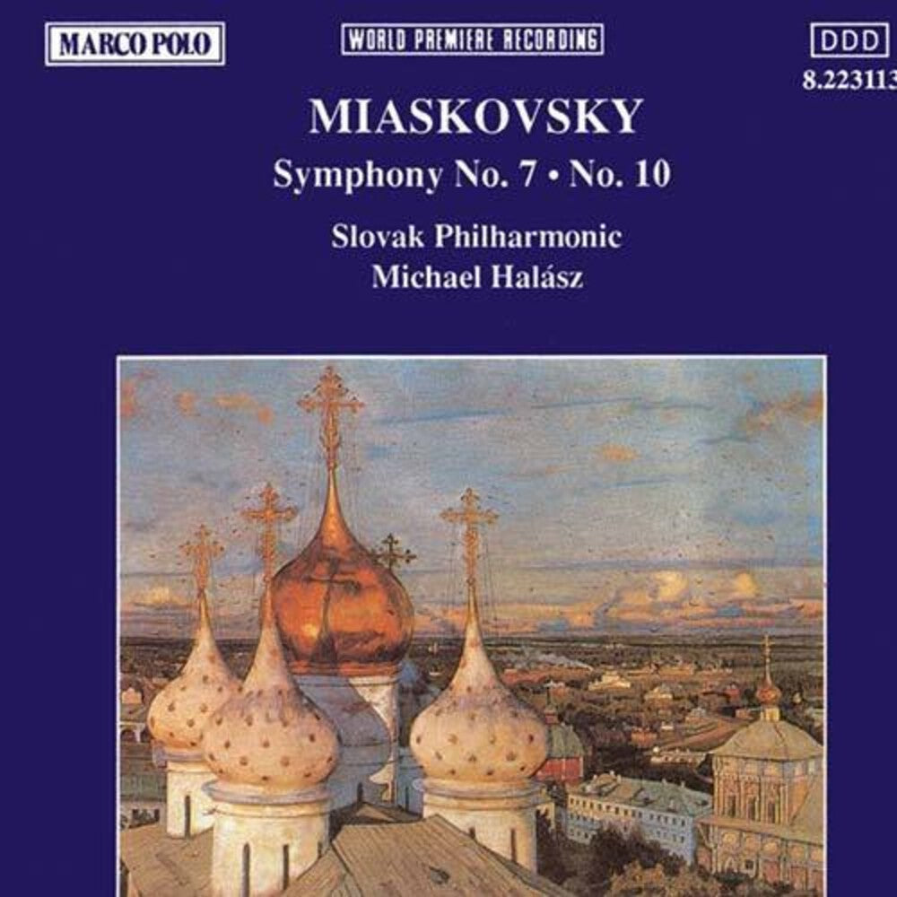 Miaskovsky / Halasz / Slovak Philharmonic - Symphonies 7 & 10 [CD]