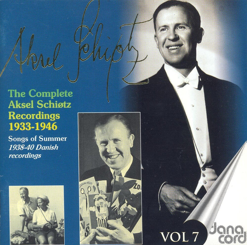 Aksel Schiotz - Complete Aksel Schiotz Recordings 7 Music CD