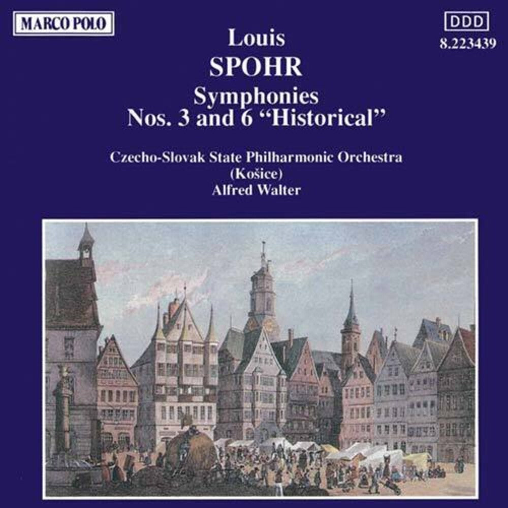 Spohr / Walter / Cssr State Philharmonic - Symphonies 3 & 6 [CD]