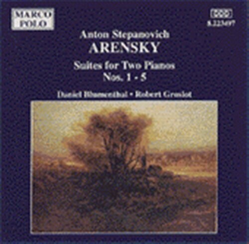 Arensky / Groslot / Blumenthal - Piano Suites 1-5 - Music CD