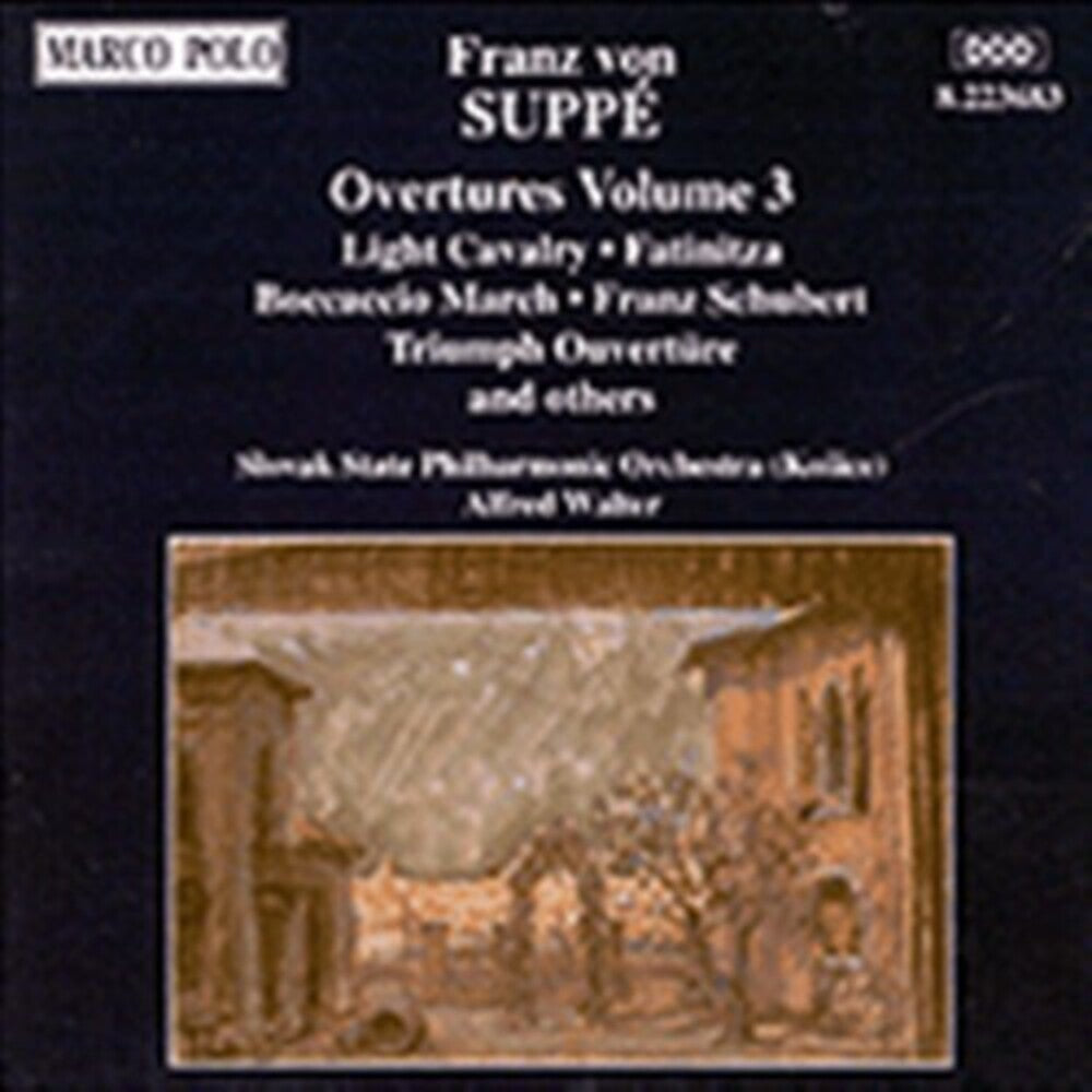 Suppe / Walter / Sspo - Overtures Vol 3 Music CD