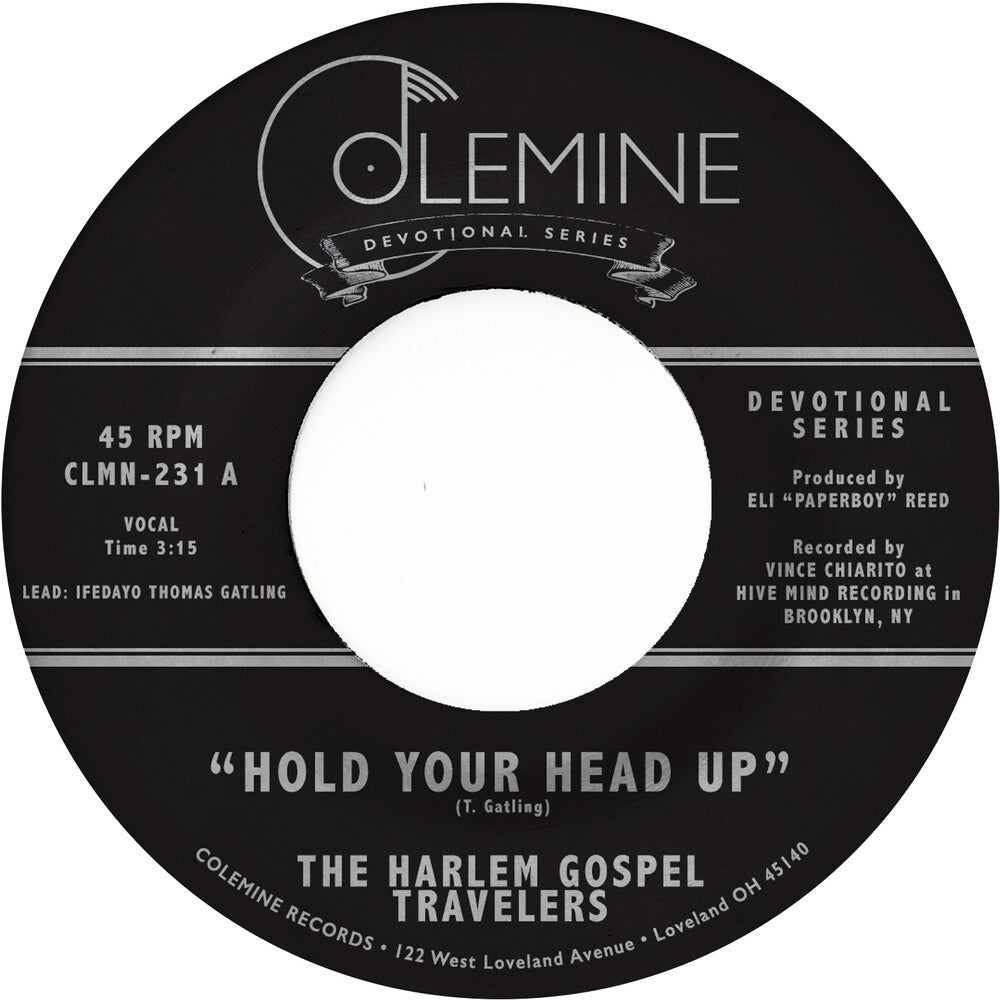 Harlem Gospel Travelers - Hold Your Head Up / Do You Know The Man [7" Vinyl]