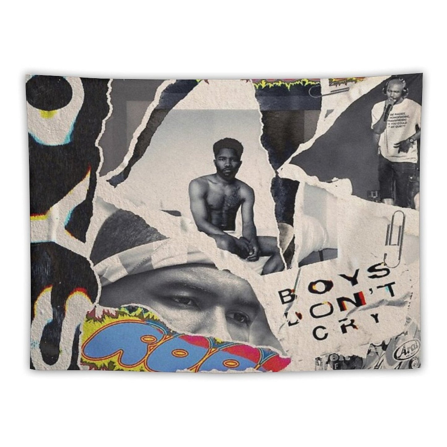 Frank Ocean In My Room Artwork. Stickers, Posters, Etc. Tapestry