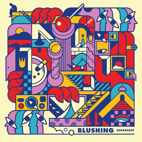 Blushing - Sugarcoat - Red - Vinyl Record