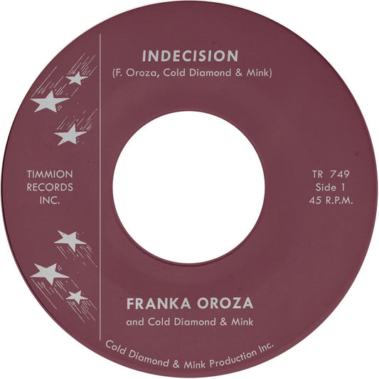 Franka Oroza - Indecision - Purple [Colored Vinyl] (Purp) Vinyl Record