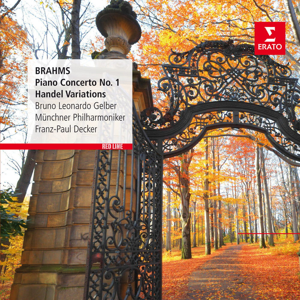 Bruno Gelber Leonardo/Munchner Philharmoniker - Brahms: Piano Concerto No.1 & Handel Variations (R Music CD