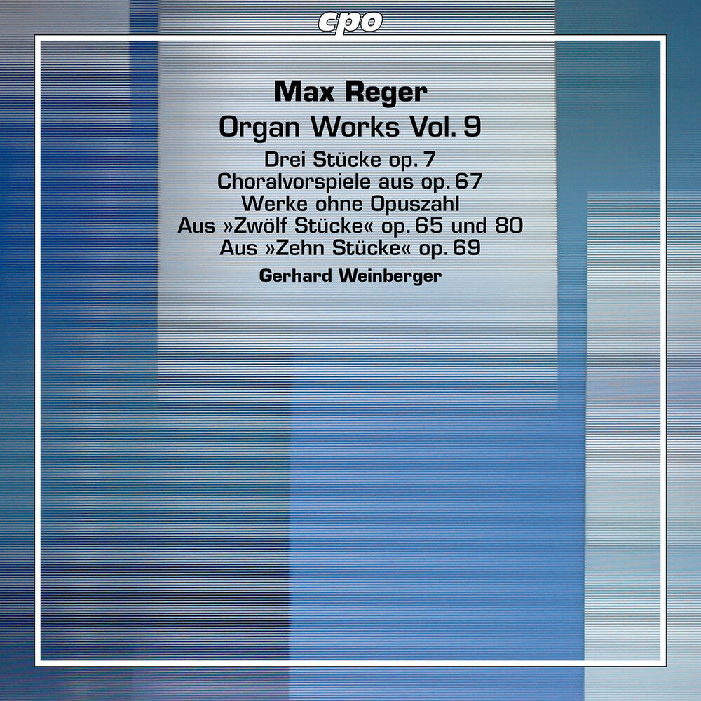 Reger / Weinberger - Organ Works Vol. 9 (Hybr) Music CD