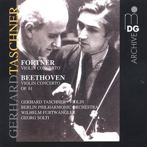Fortner/Beethoven - Violin Concertos Music CD