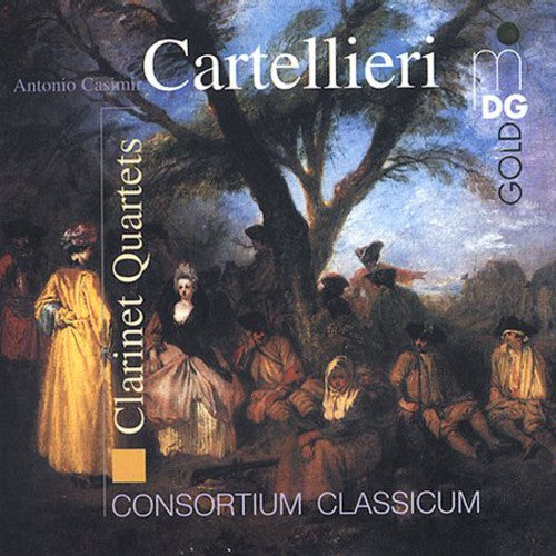 A.C. Cartellieri - Clarinet Quartets Music CD