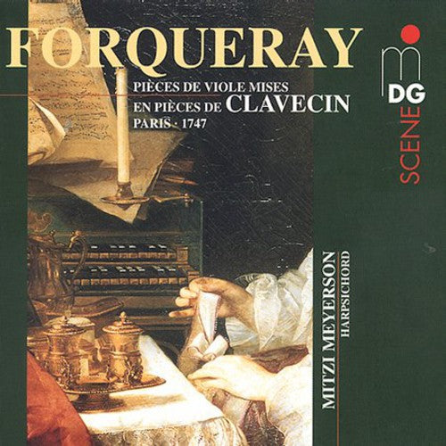 J.A. FORQUERAY - Pieces de Clavecin Music CD