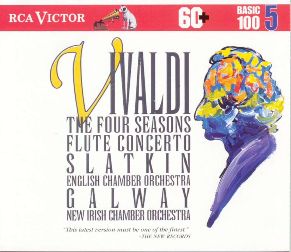 A. Vivaldi - Four Seasons / Flute Concerto Music CD