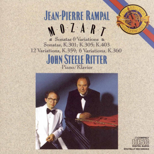 Mozart / Rampal / Ritter - Sonatas & Variations [CD]