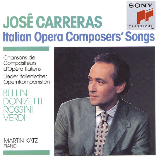 Vocals Jose Carreras - Italian Opera Composer's Songs [CD]