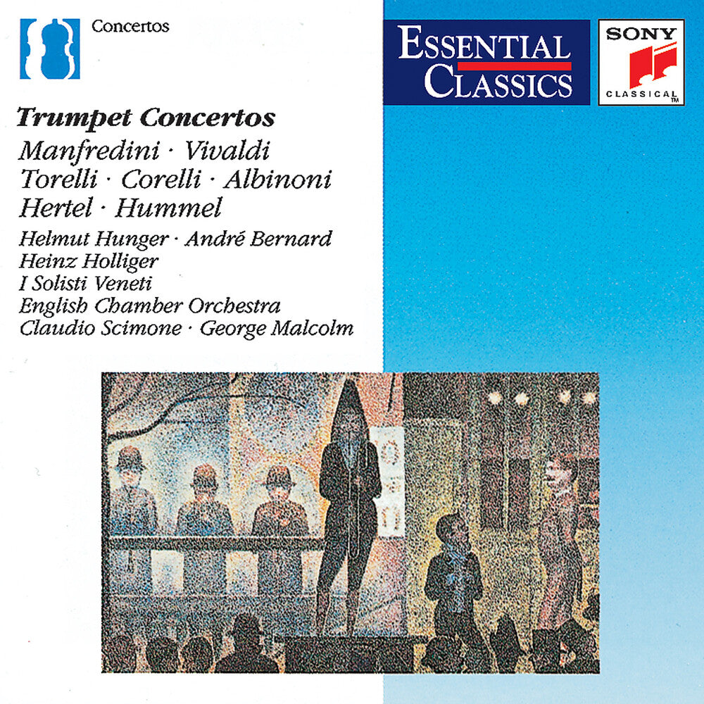 Helmut Hunger - Trumpet Concertos Music CD