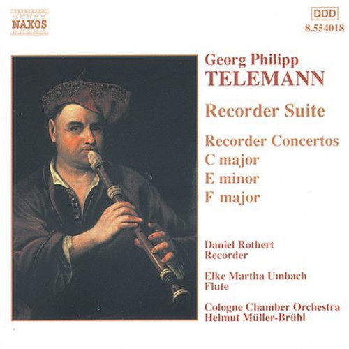 Daniel Rothert - Suite & Concertos for Recorder [CD]