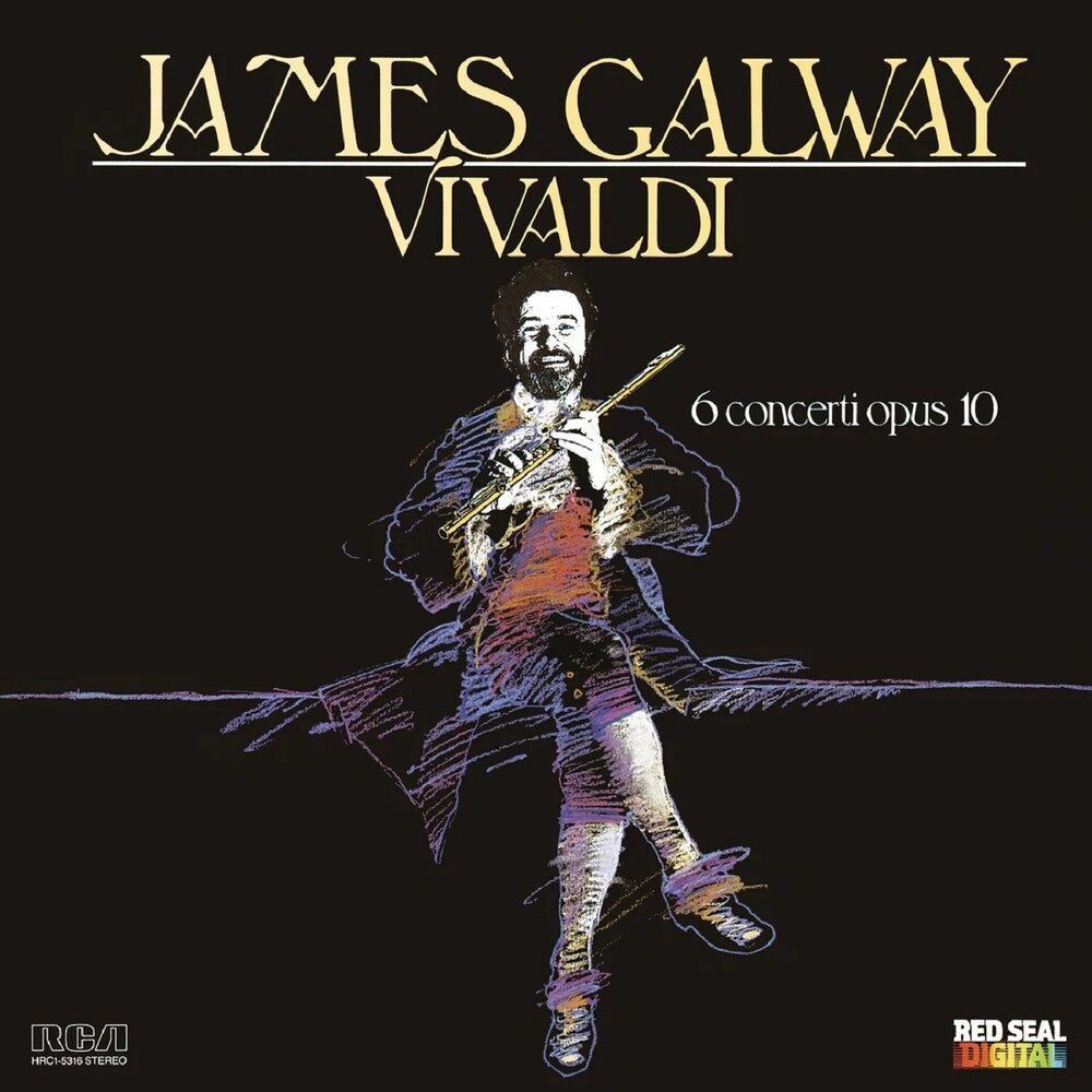 Vivaldi / James Galway - 6 Flute Concerti Music CD