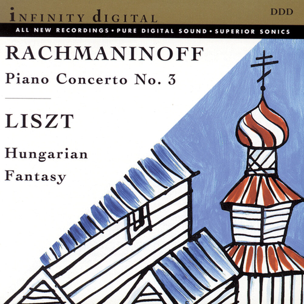 Rachmaninoff/Liszt - Piano Concerto 3 / Humgarian Fantasy [CD]