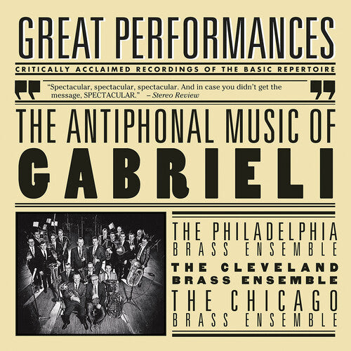 Antiphonal Music Of Gabrieli / Various - Antiphonal Music Of Gabrieli / Various - Music CD