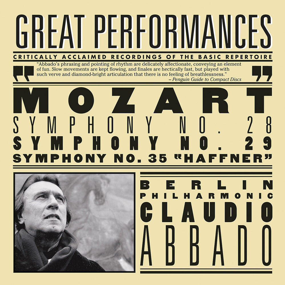 Claudio Abbado - Symphony 28 29 & 35 - Haffner [Remastered]