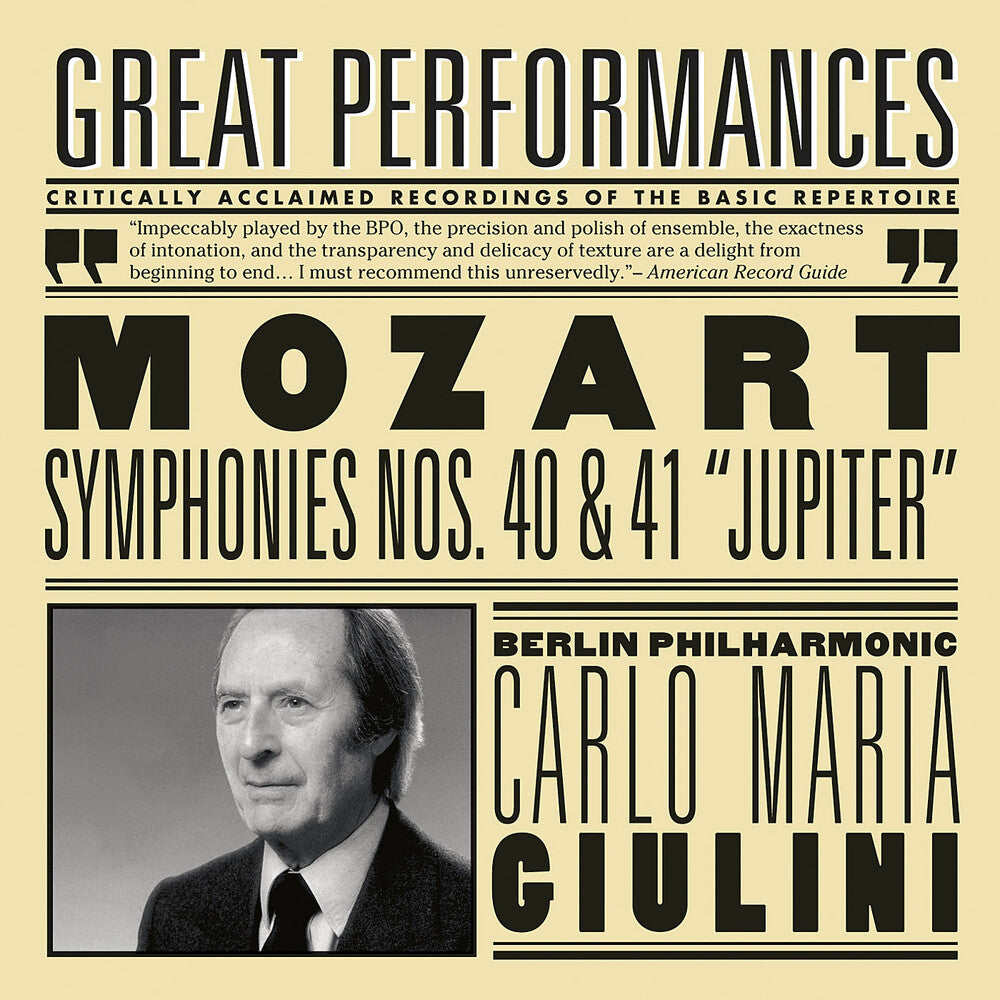 Berlin Philharmonic Orchestra - Symphony 40 & 41: Jupiter [Remastered]