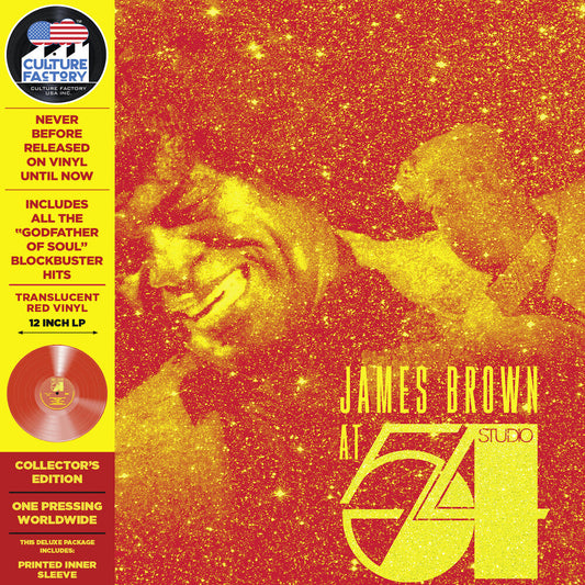 James Brown - At Studio 54 New York City [Colored Vinyl] [Deluxe] [Limited Edition] Vinyl Record