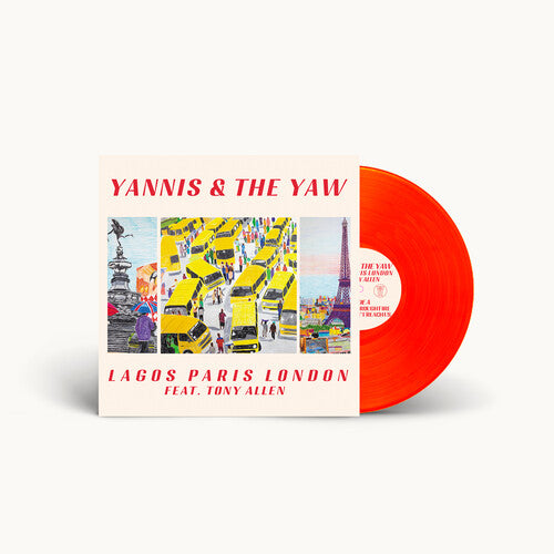 Yannis & The Yaw - Lagos Paris London - Red - Vinyl Record