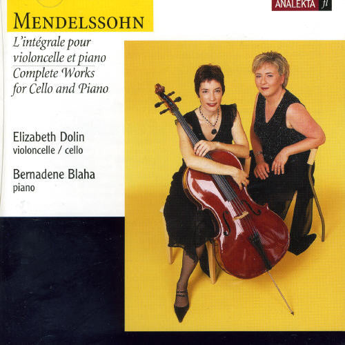 Mendelssohn / Dolin / Blaha - Complete Works For Cello & Piano - Music CD